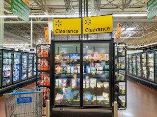 Ice Cream Clearance at Walmart