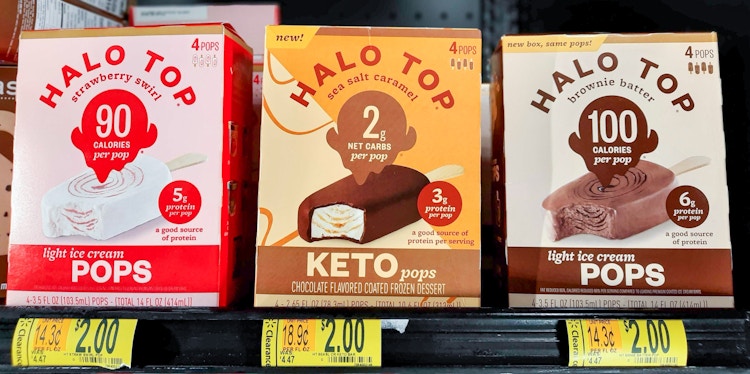 Ice Cream Clearance at Walmart