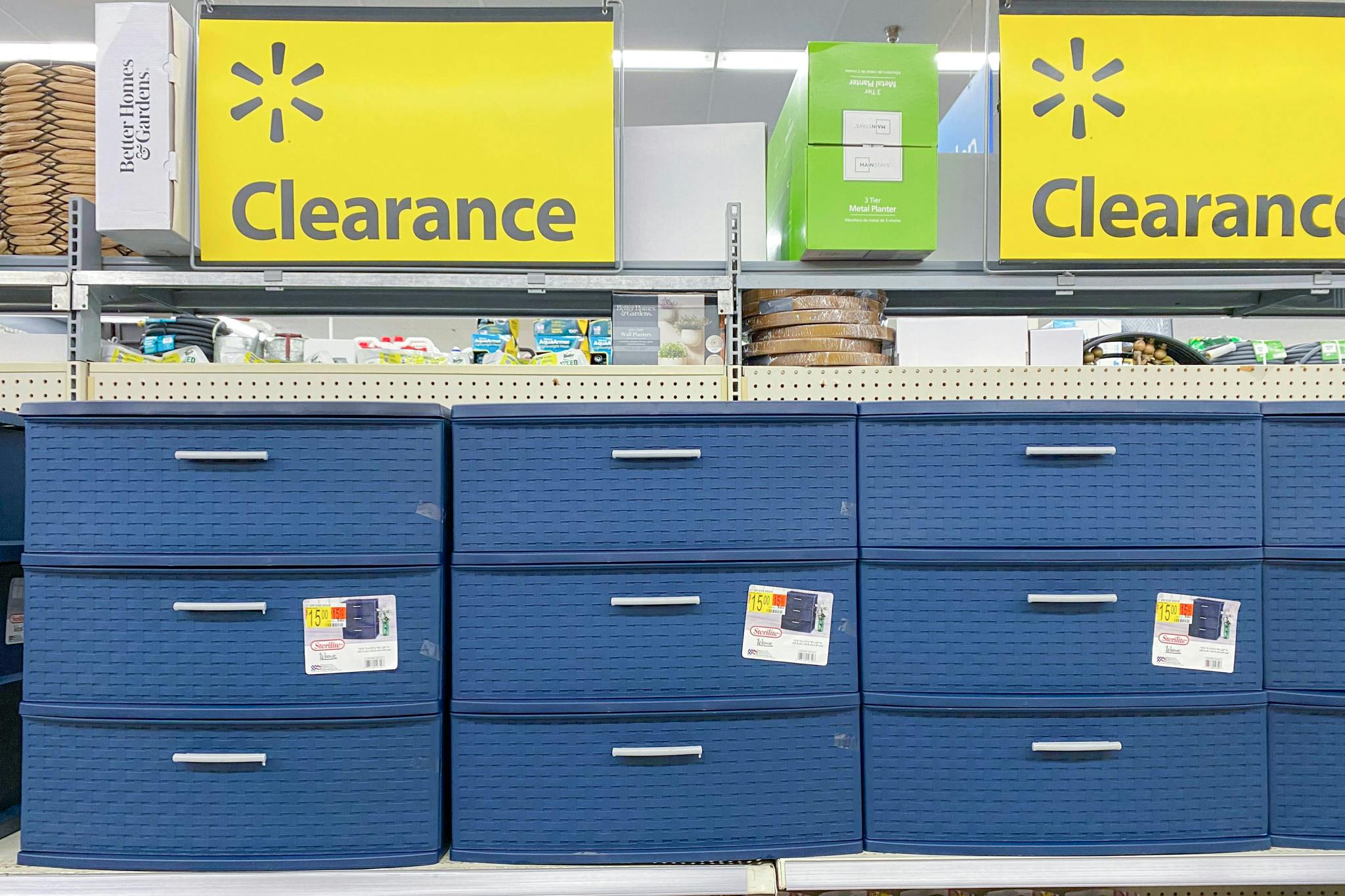 Sterilite Weave Tower clearance at Walmart