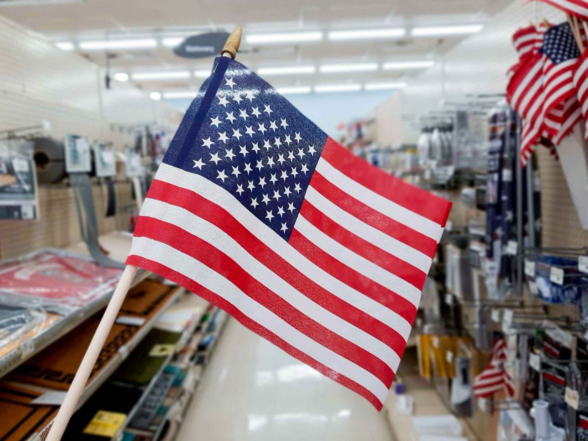 Valley Forge American Stick Flag at Ace Hardware