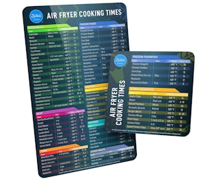 Air Fryer Magnetic Cheat Sheet Set