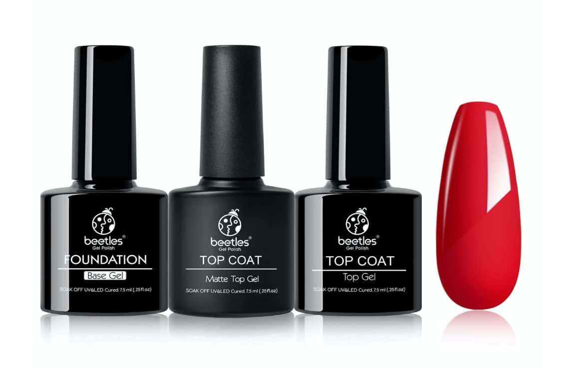 Beetles Gel Nail Polish Base No Wipe Top Coat