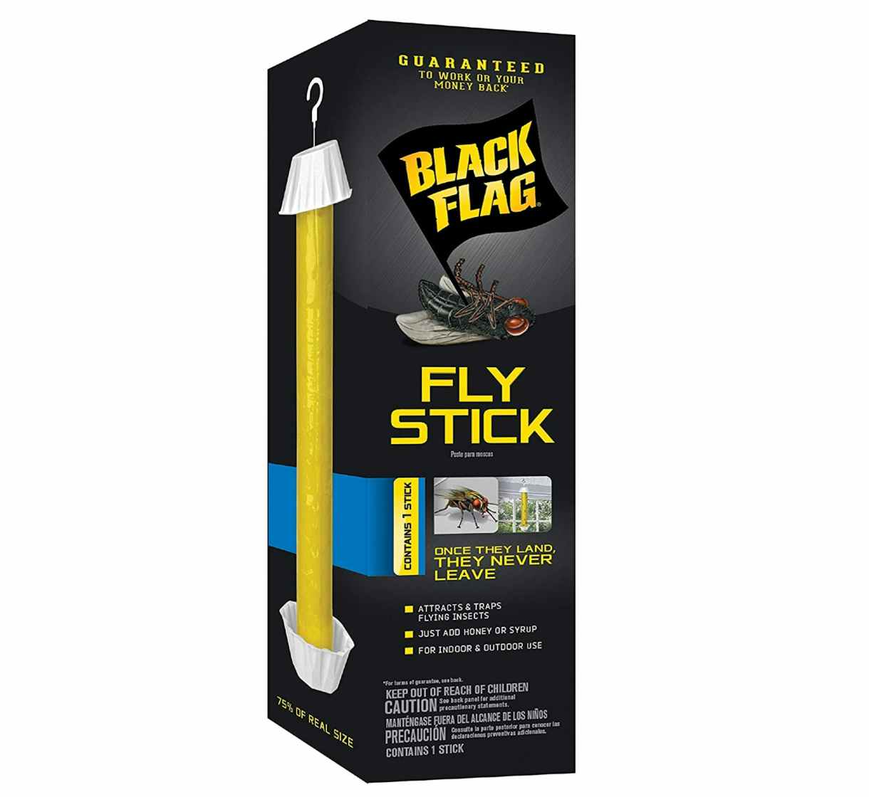 Black Flag Fly Stick