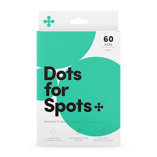 A pack of 60 Dots for Spots acne patches.
