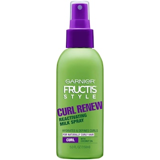 A Garnier Fructis curling spray.