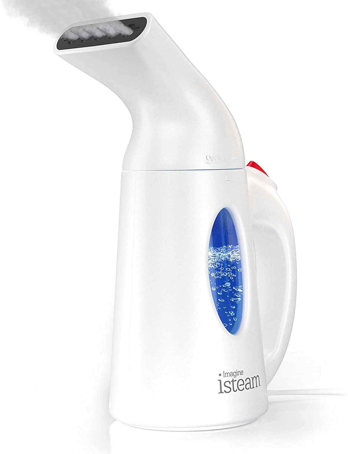 A portable isteam steamer.