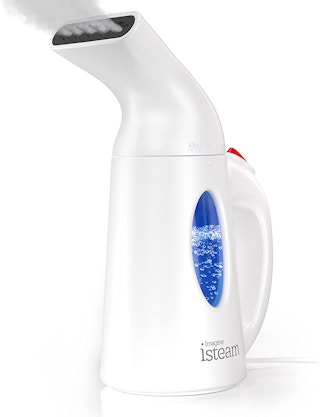 A portable isteam steamer.