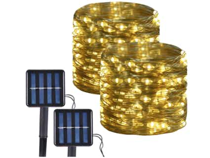 100-LED Outdoor Solar String Lights