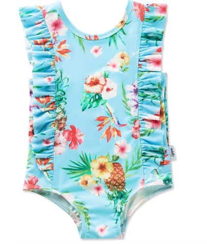 Toddler One-Piece Ruffle Swimsuit