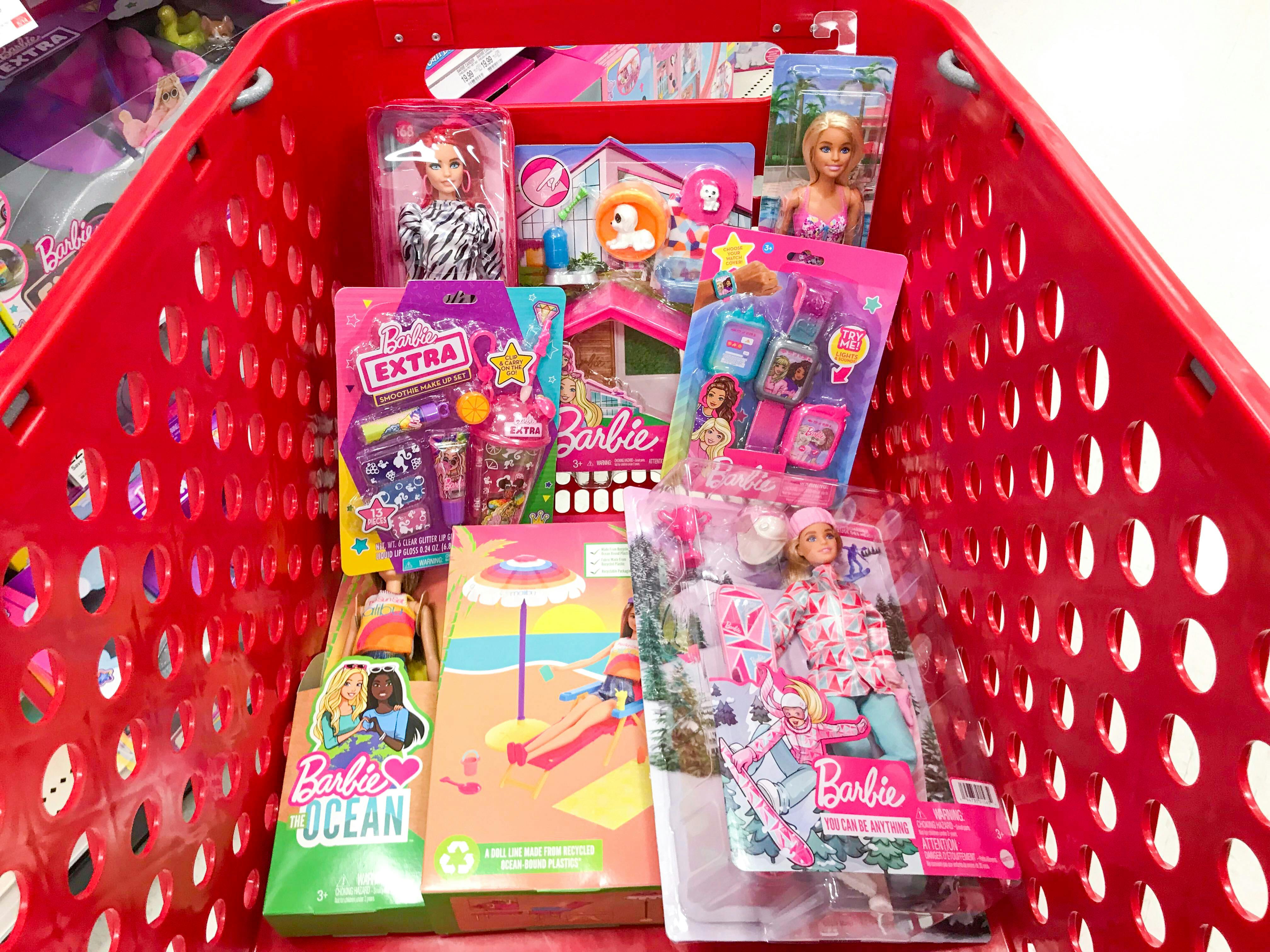 Barbie Store It All Rolling Bin - English Edition