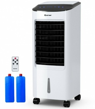 Evaporative Portable Air Cooler Fan Humidifier with Remote Control for Home and Office