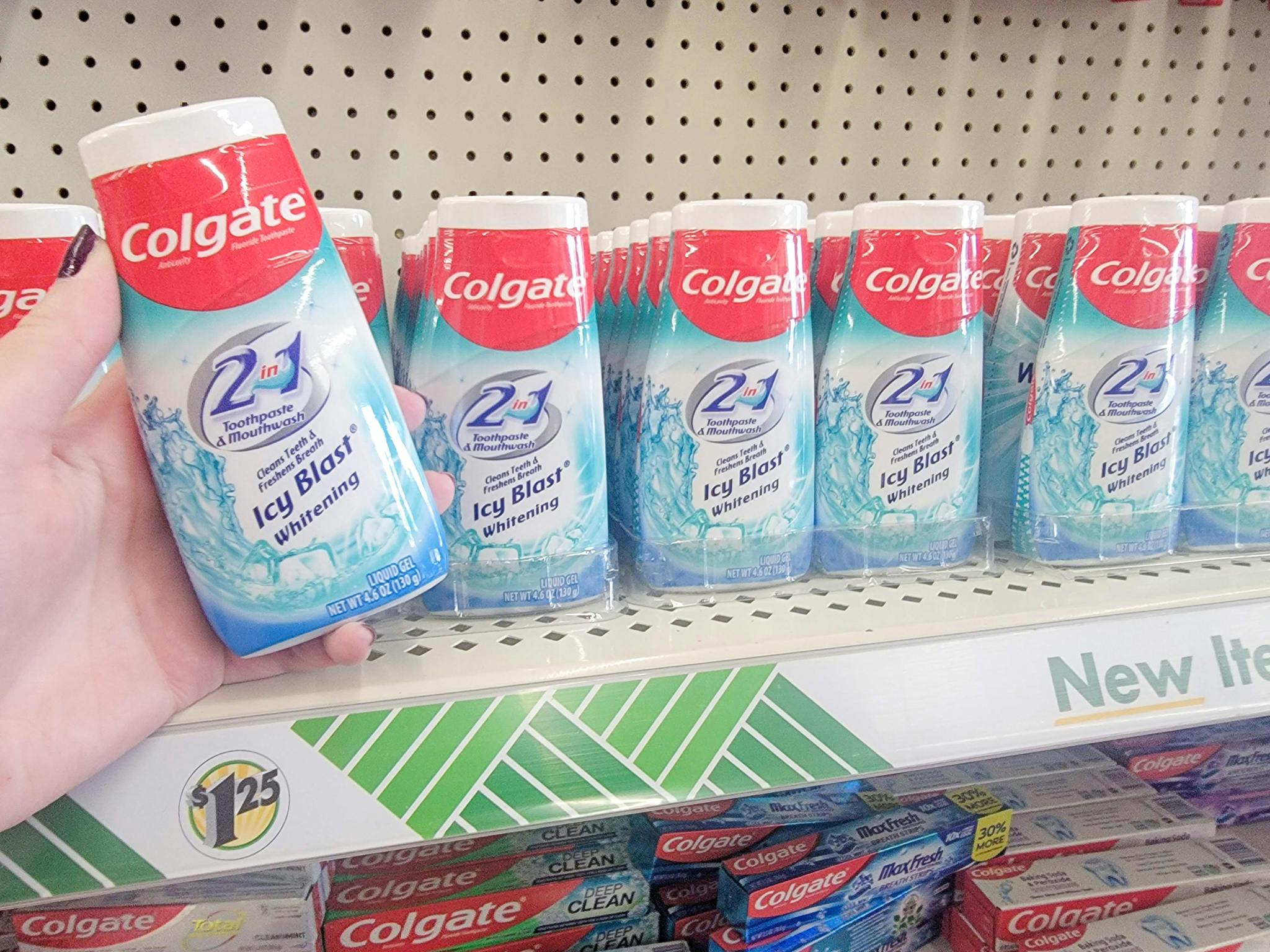 Colgate 2in1 Toothpaste, Only 0.25 at Dollar Tree The Krazy Coupon