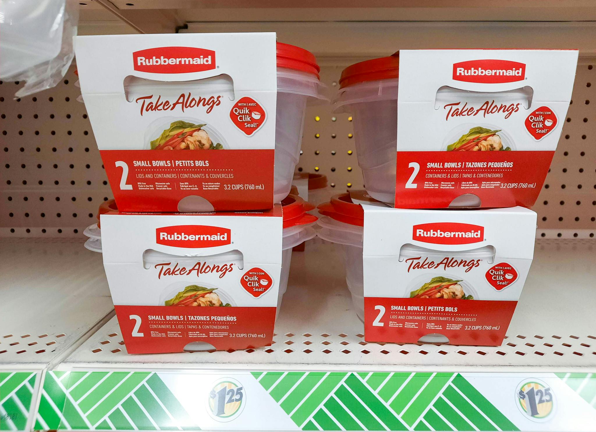 Rubbermaid Food Storage Containers, Free at Dollar Tree The Krazy