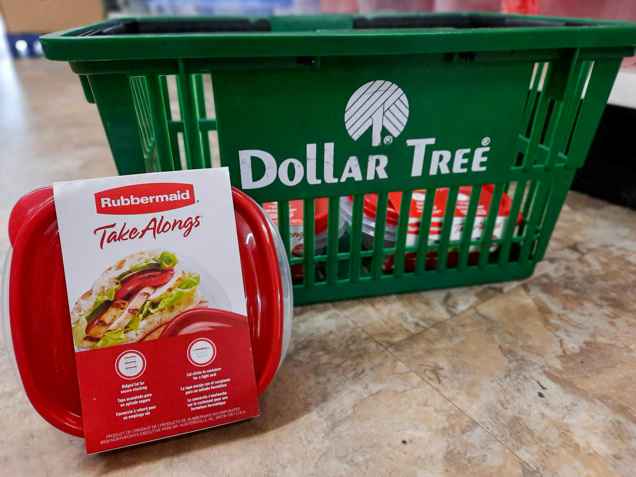 Rubbermaid Food Storage Containers, Free at Dollar Tree The Krazy
