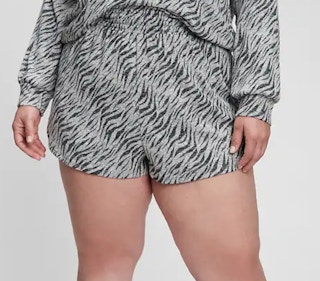 gap grey black zebra print shorts smocked 2022 a 1652895416 1652895416