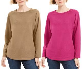 karen scott micorfleece pullover petite macys 2022 a 1652890129 1652890129