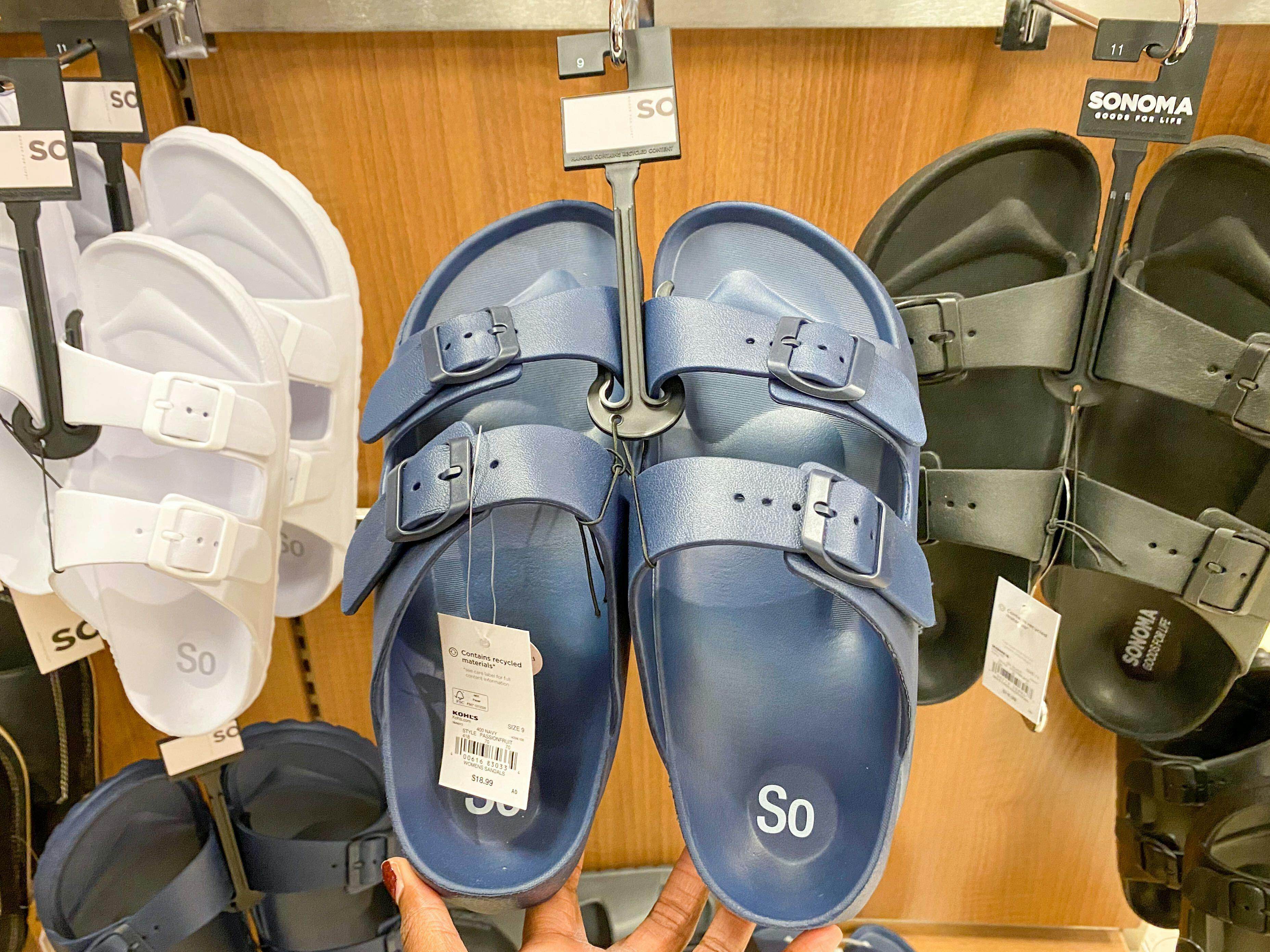 Womens Sandals Kohls Birkenstocks Kohls Birkenstock Dupe