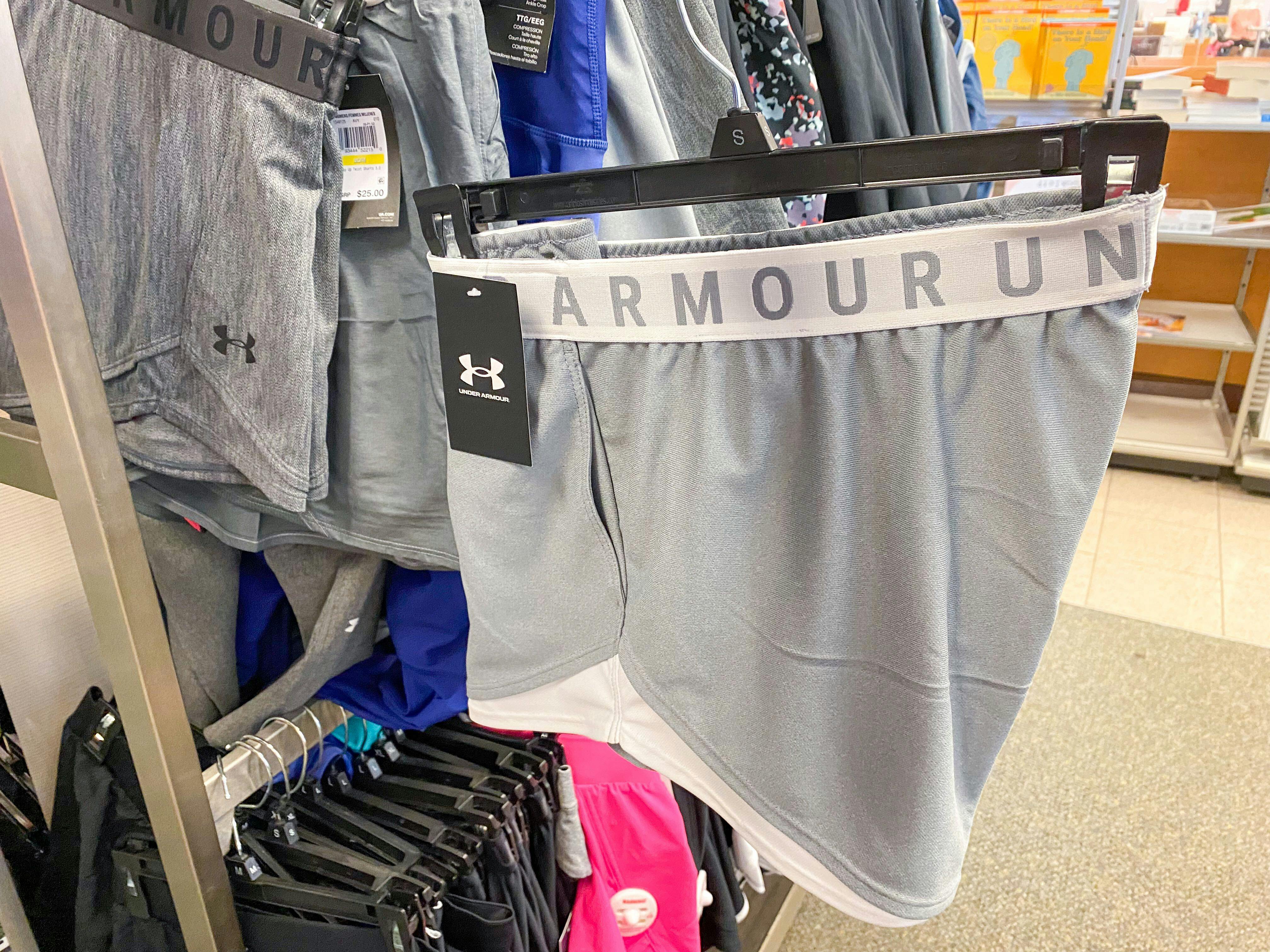 kohls under armor women's shorts