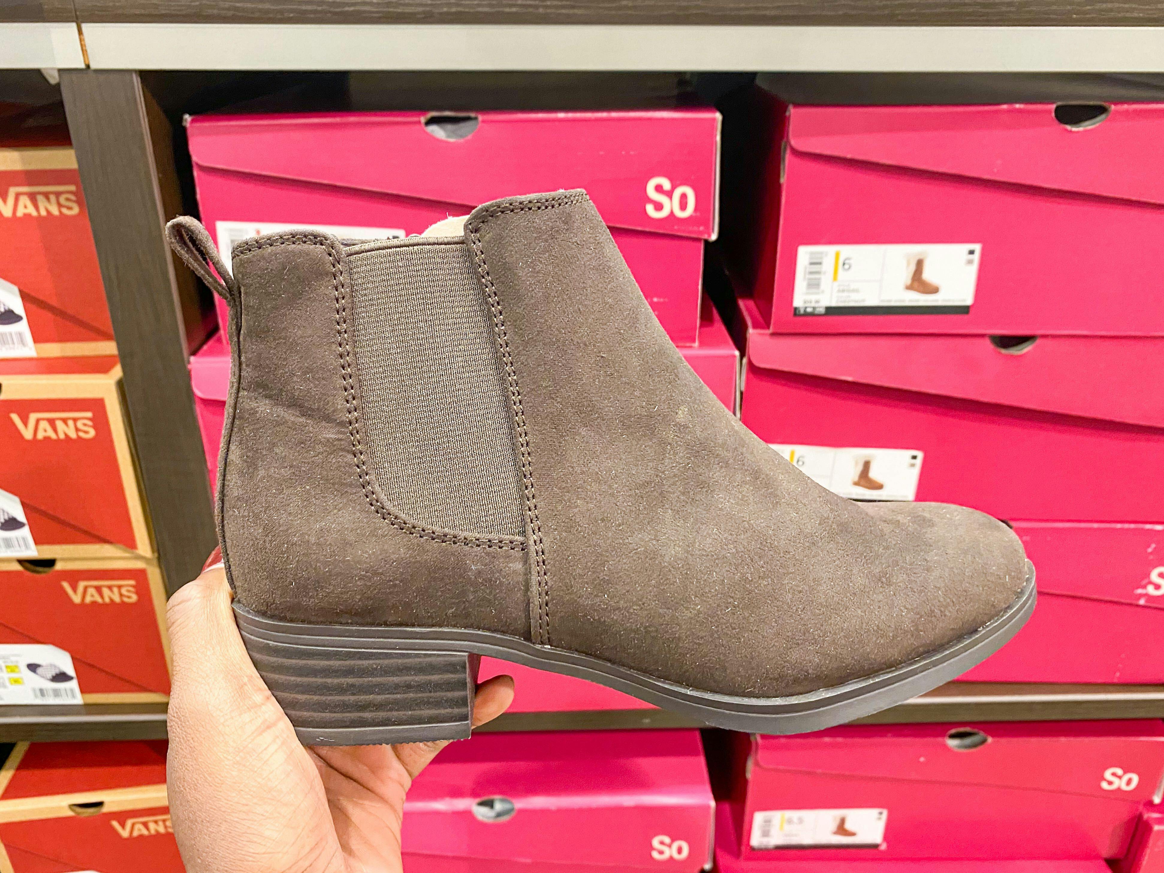 kohls lace up booties