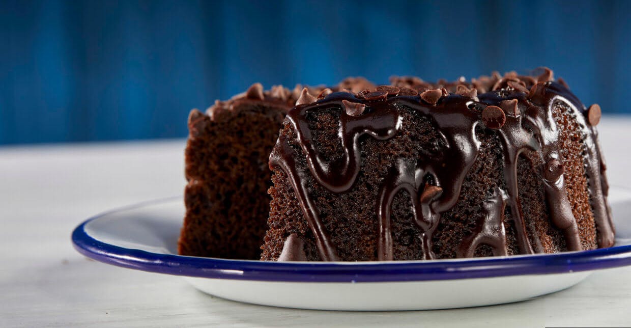 Chocolate cake from Long John Silvers