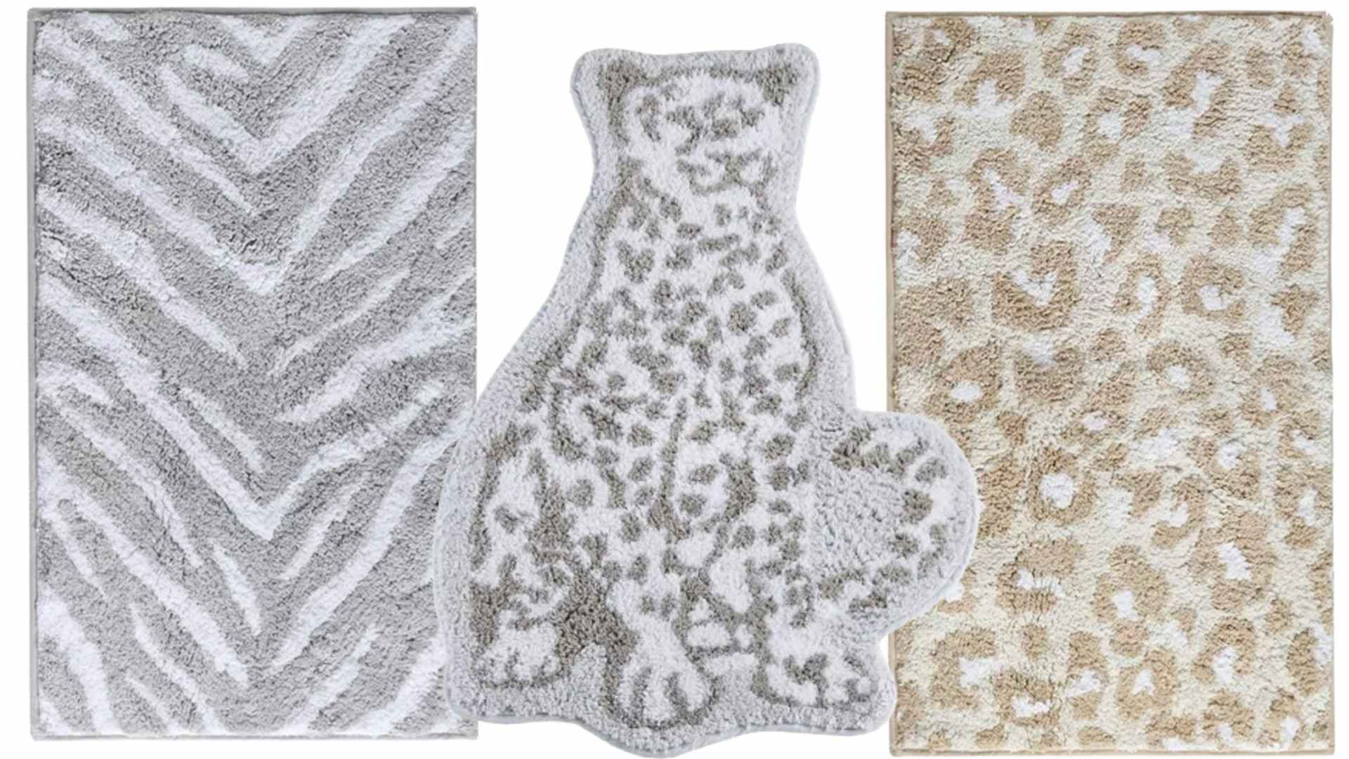 Martha Stewart Bath Rug Animal Prints