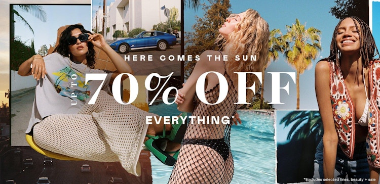 Nasty Gal sitewide sale