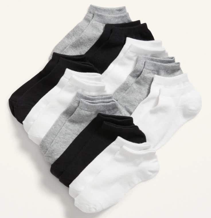 Ankle Socks 10-Pack for Kids