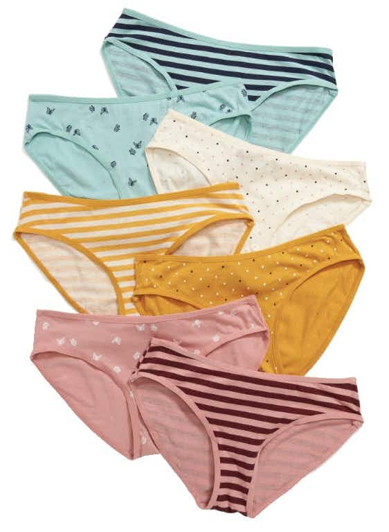 old navy girls undies 7 pack stock image 2022