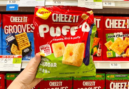 4 Cheez-It Puff'd Snacks