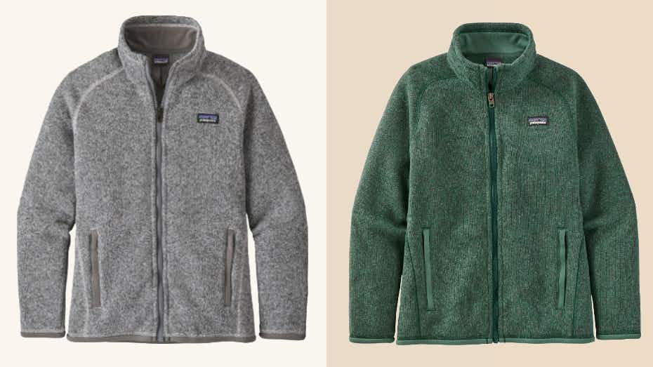 rei Patagonia Kids' Better Sweater Fleece Jacket collage 2022