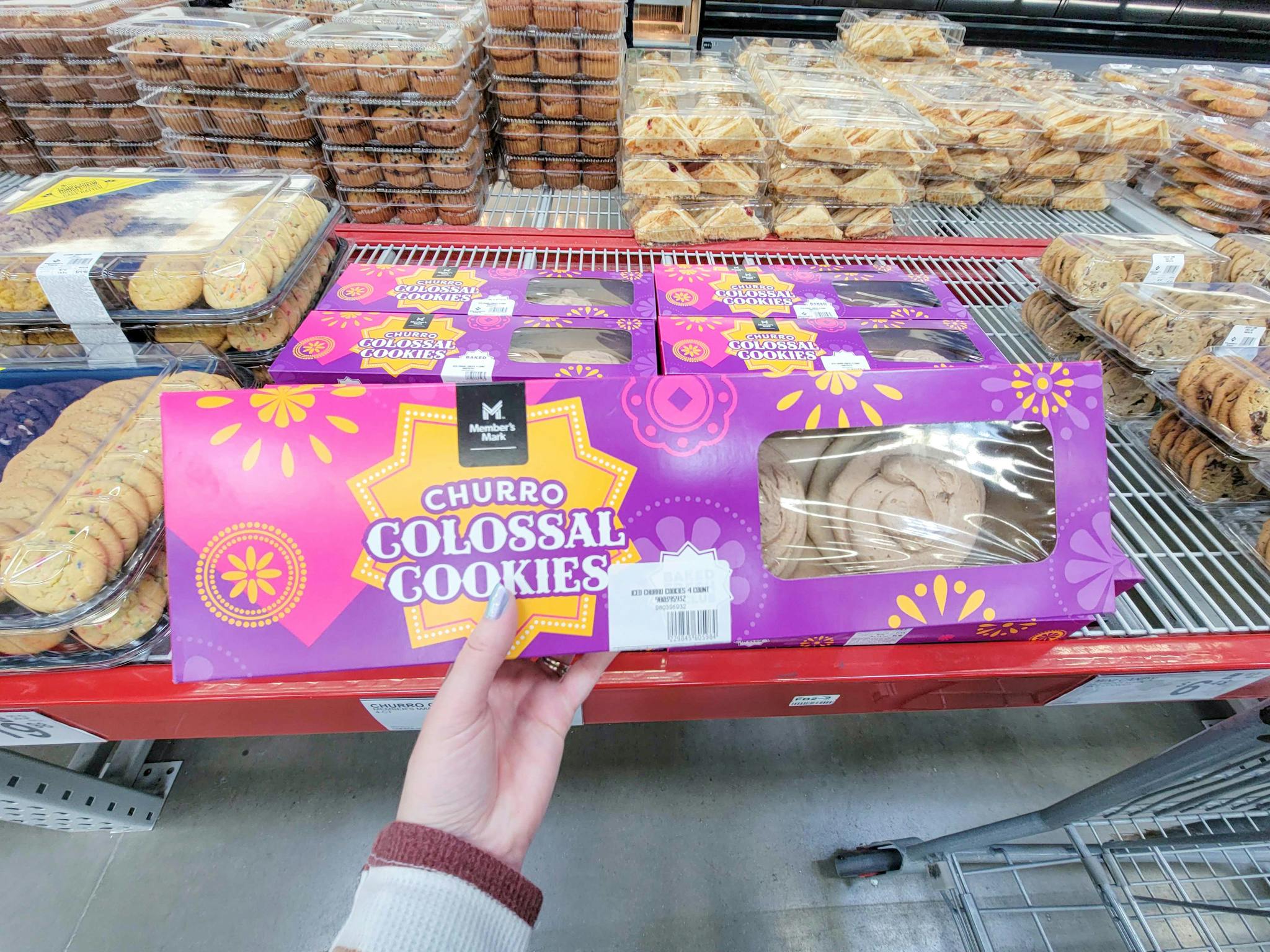 New at Sam's Club Churro Colossal Cookies The Krazy Coupon Lady