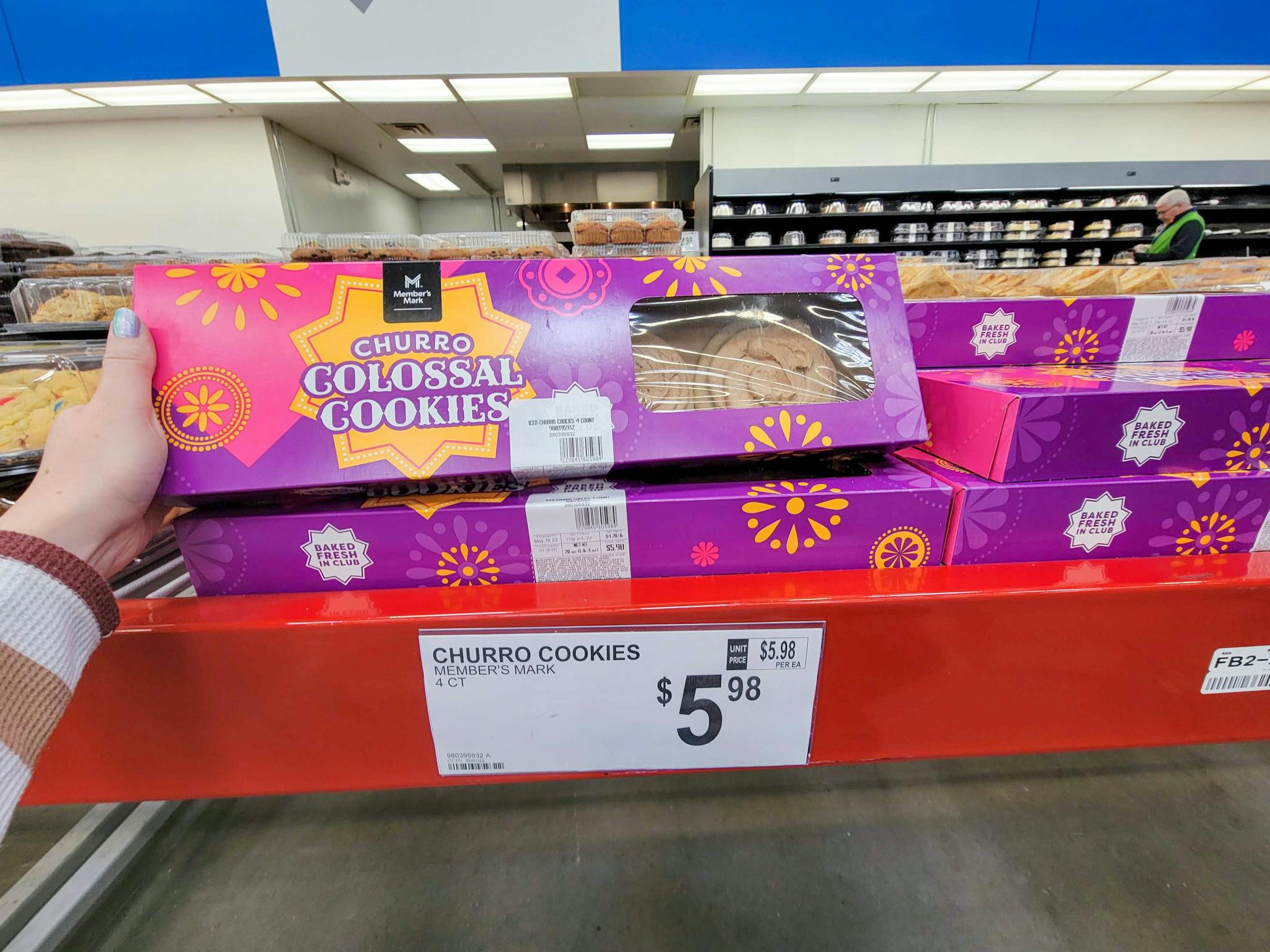 New at Sam's Club Churro Colossal Cookies The Krazy Coupon Lady