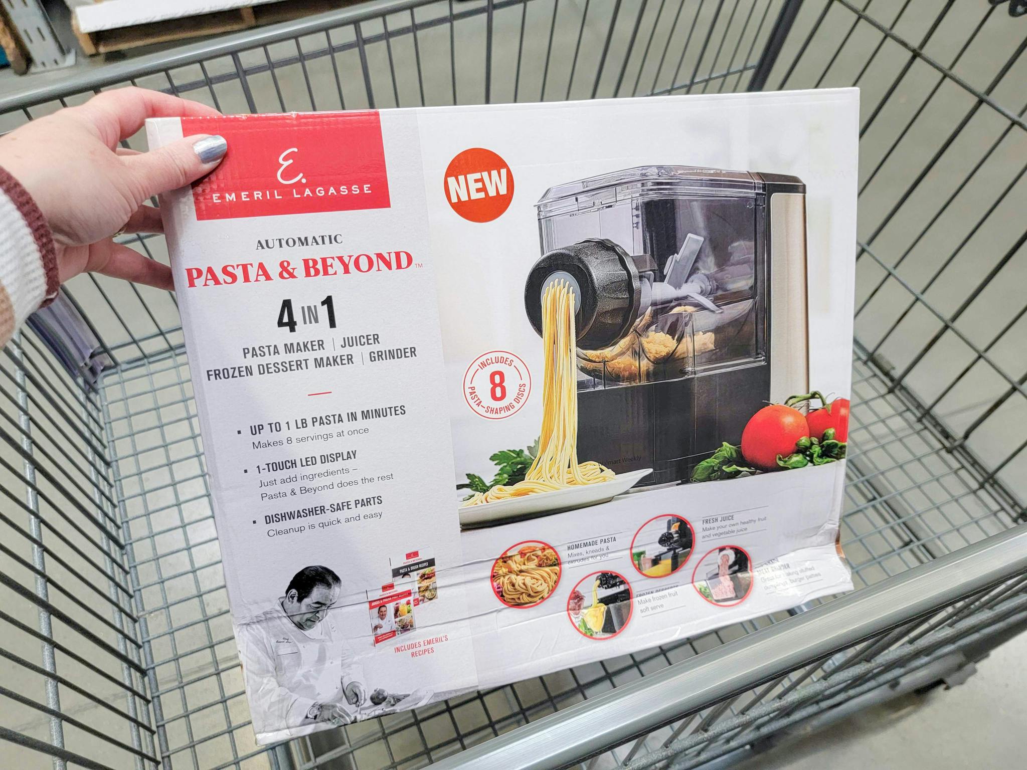Emeril Lagasse Pasta & Beyond Machine, 49.98 at Sam's Club The Krazy