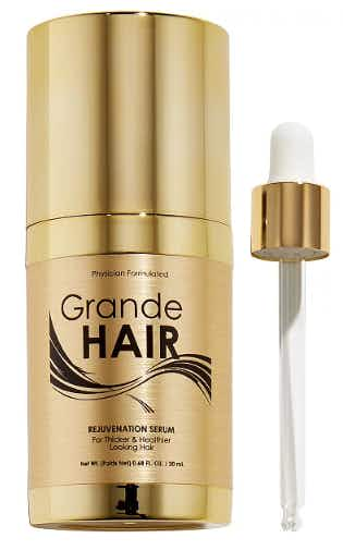 ulta grande cosmetics hair serum stock image 2022