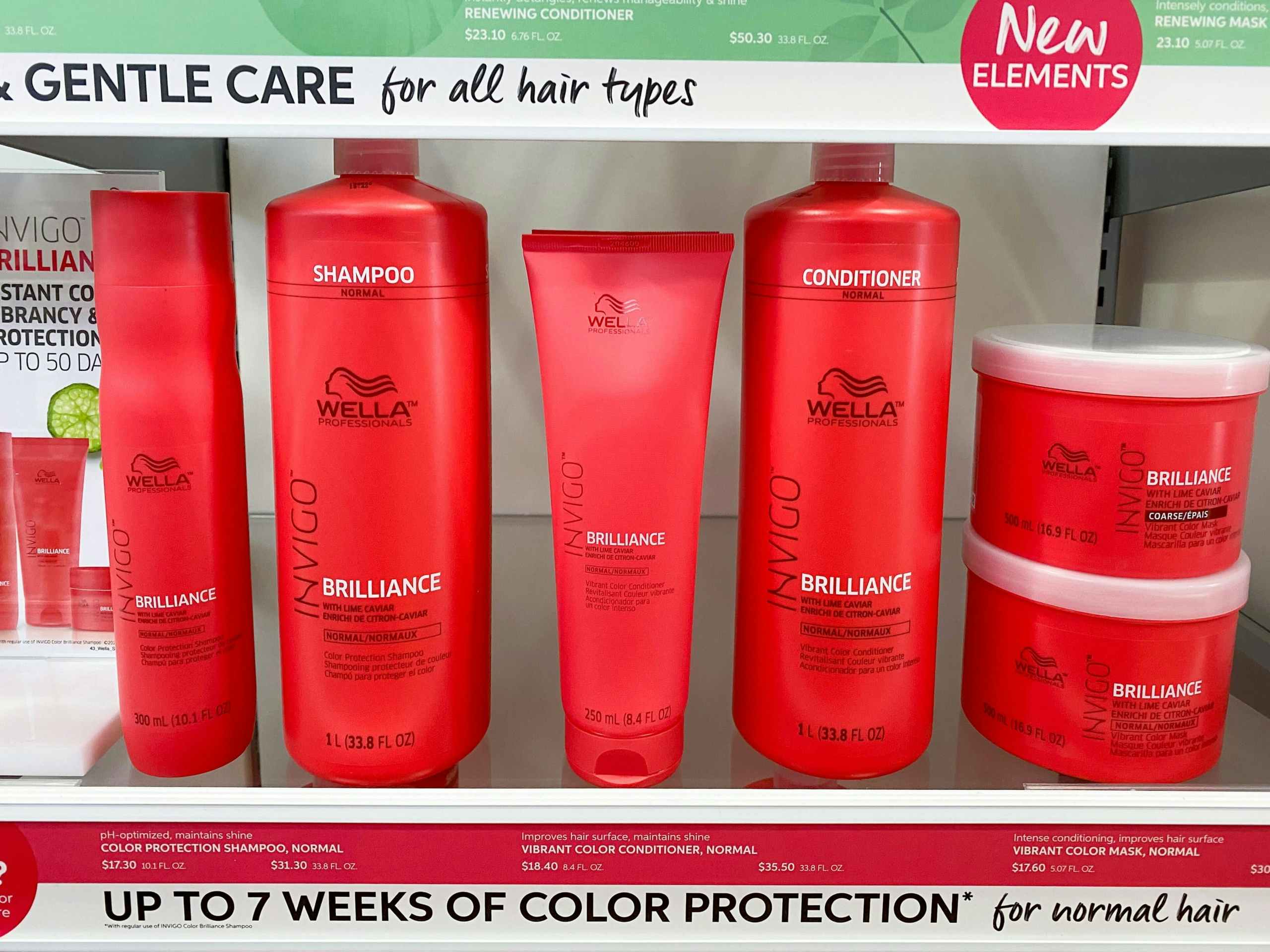 wella products on shelf