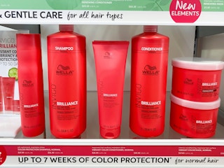 wella products on shelf
