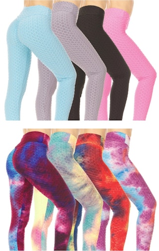 Ruched High-Waist Tummy Control Legging