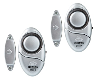 Techko Mighty Mini Alarm for Doors & Windows 2-Pack