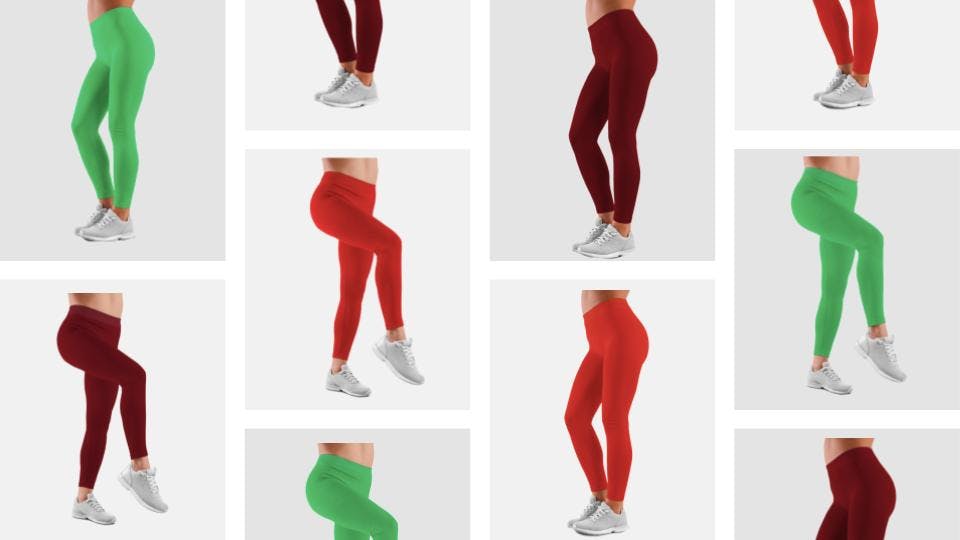 High-Waisted Leggings, $4.66 Each + 