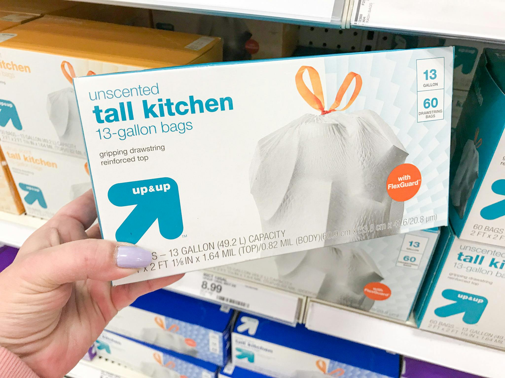 Up & Up Trash Bags 60Count, 6.32 at Target (Reg. 10) The Krazy