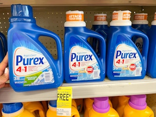 walgreens purex laundry detergent shelf tag 052322 1653315551 1653315552 scaled