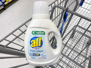 walmart all laundry detergent in cart