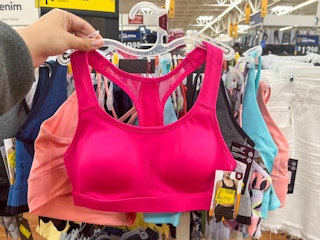 walmart avia sports bra clearance hand holding