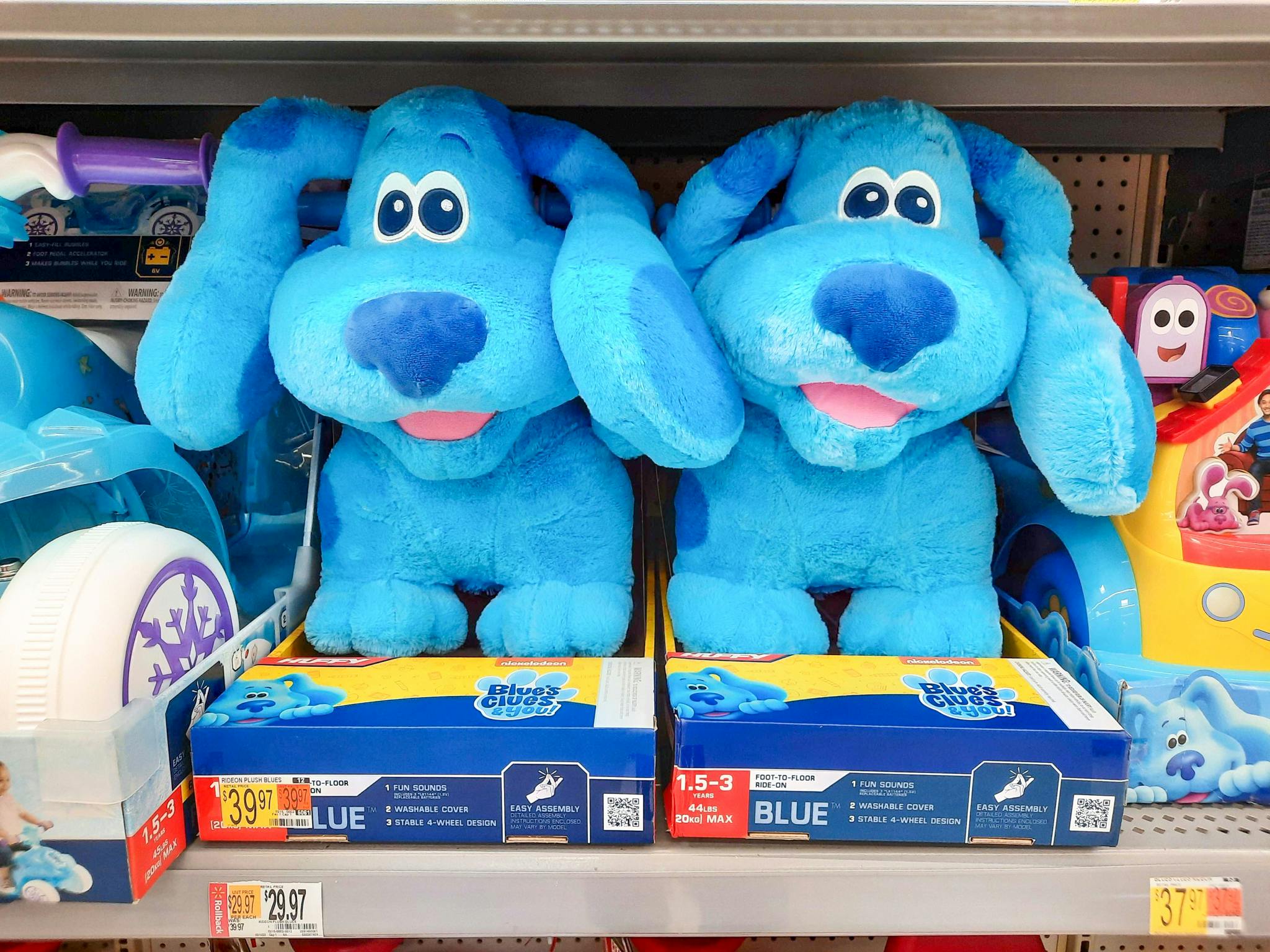 walmart blues clues plush