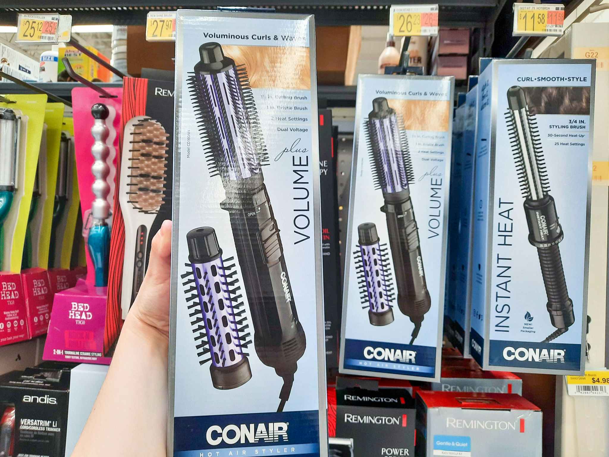 Conair Volume Series Curling Brush at Walmart