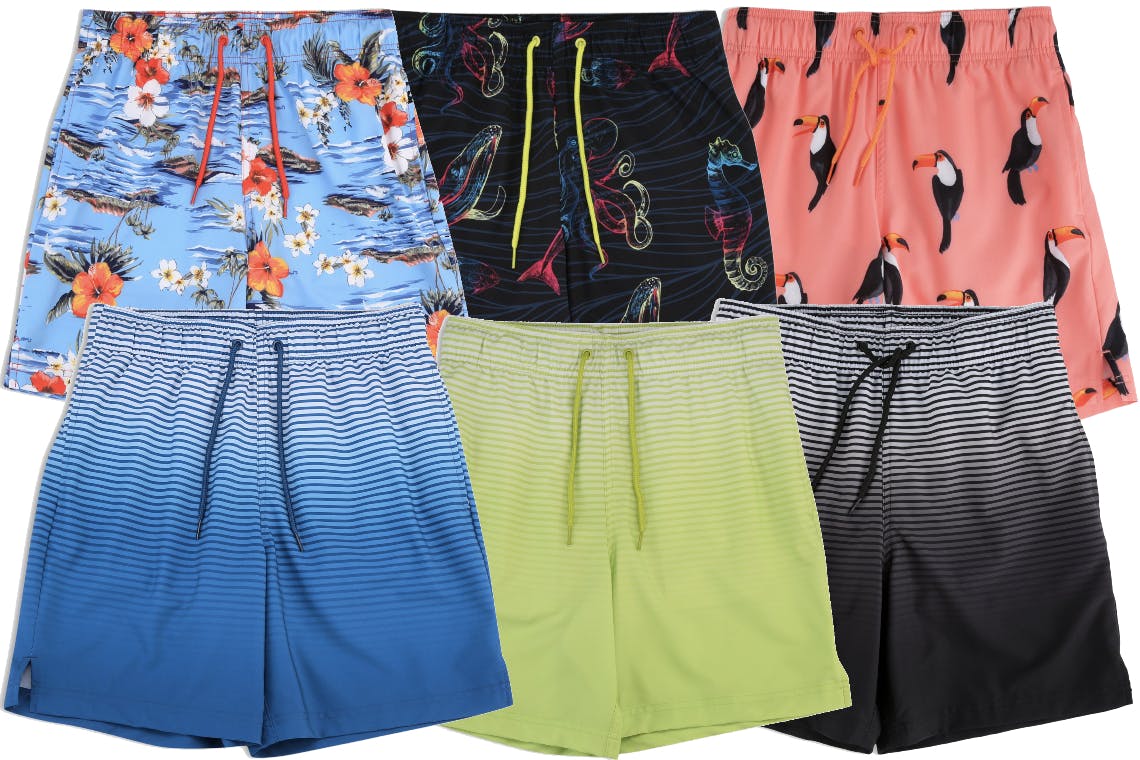 Swim Trunks, Only $4.25 on Walmart.com 
