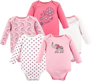 walmart-hudson-baby-5-pack-bodysuits-boho-elephant-2022