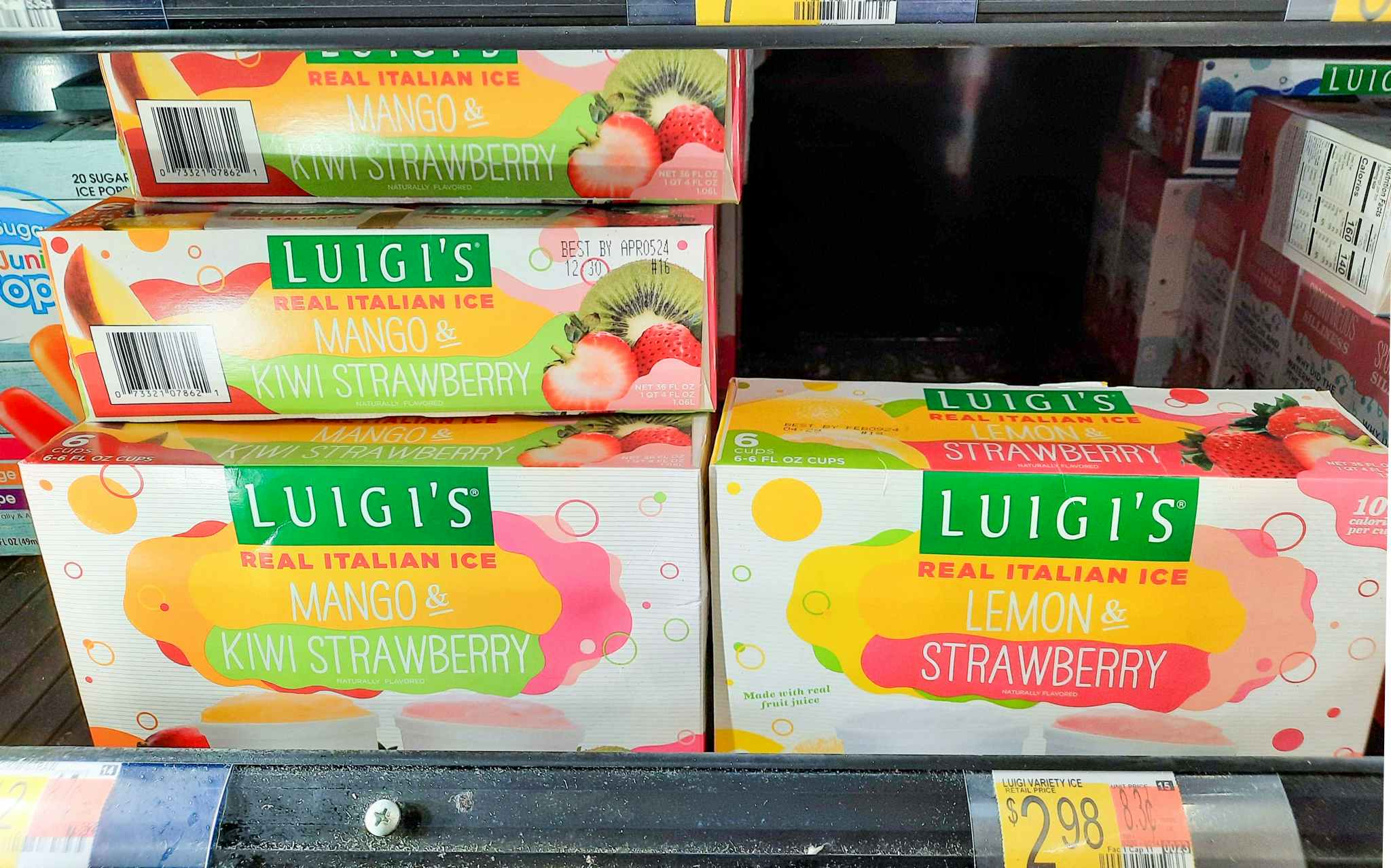 Luigi's Real Italian Ice at Walmart