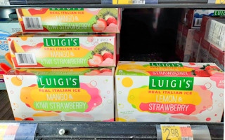 Luigi's Real Italian Ice at Walmart