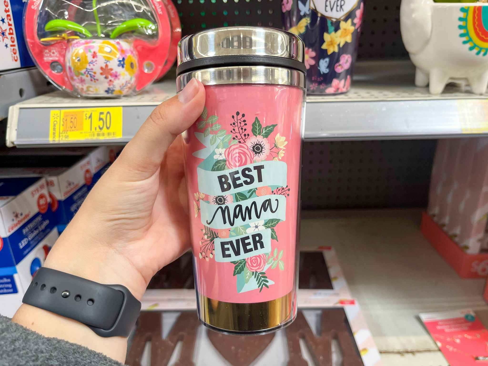 walmart mothers day clearance best nana coffee tumbler hand holding